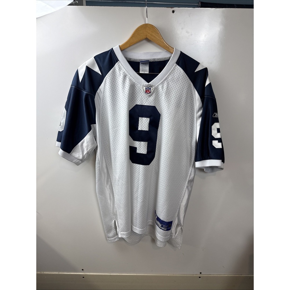 Dallas Cowboys #9 Tony Romo Reebok Authentic NFL Equipment Jersey Size 52